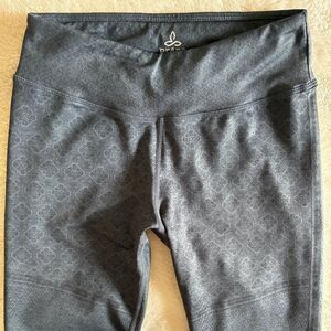 Prana Women's Gray Leggings Small Athletic Capris